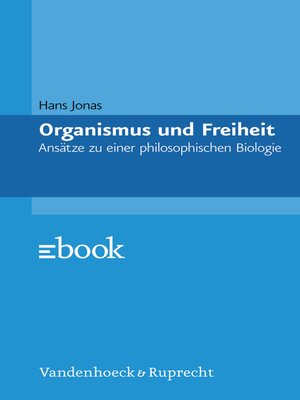 cover image of Organismus und Freiheit
